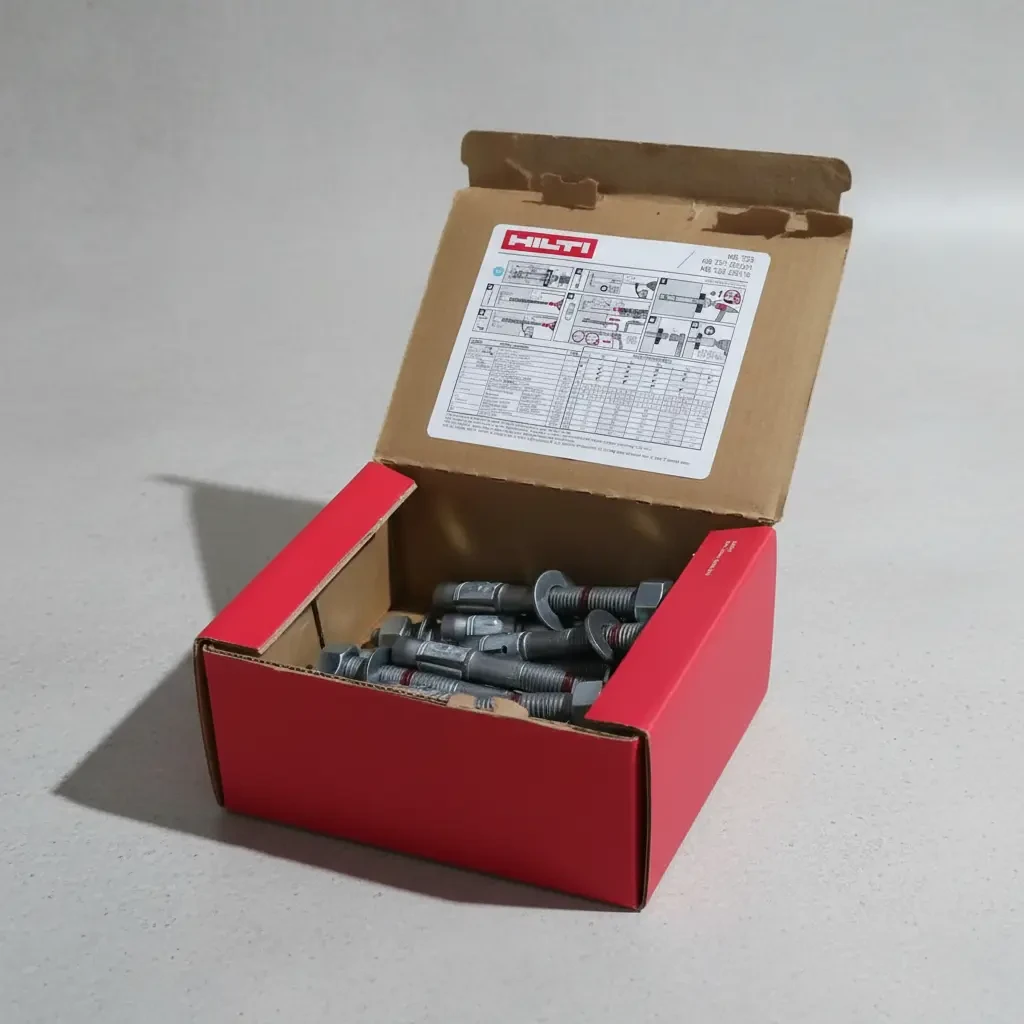Ancla Exp. Hilti Kb1 1/2x 4 1/2 #2231459 Caja Con 20 Pzs